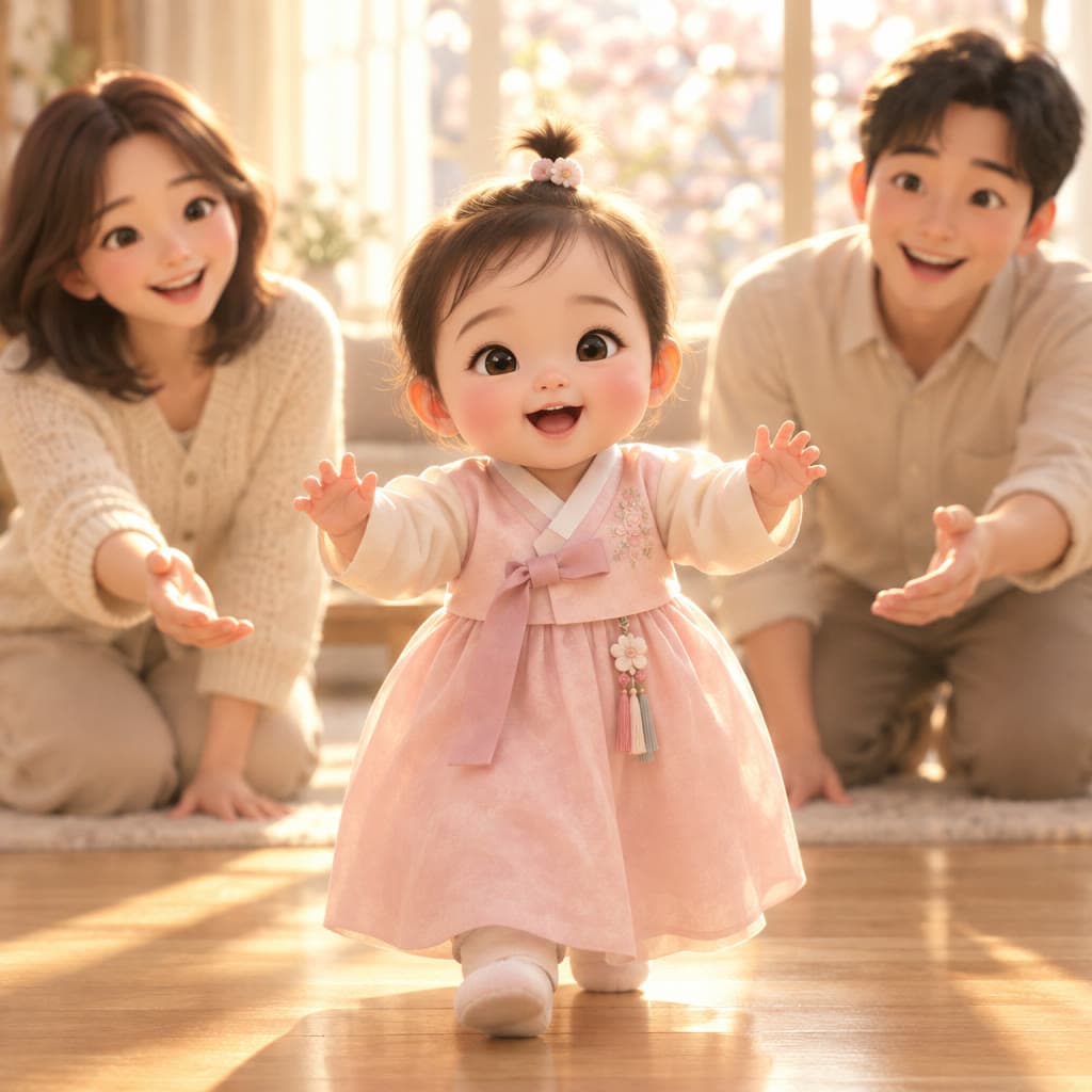 각인 제작 샘플 — 아이 성장 영상